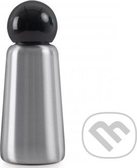 Skittle Adventure Bottle Mini 300ml - Stainless Steel & Midnight Black - Lund London - obrázek 1
