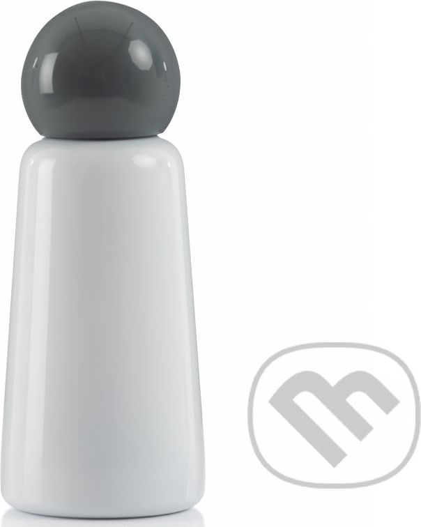 Skittle Bottle Mini 300ml White & Dark grey - Lund London - obrázek 1