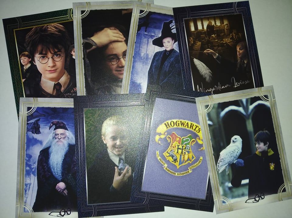 Sada 100 normálních karet Harry Potter - obrázek 1
