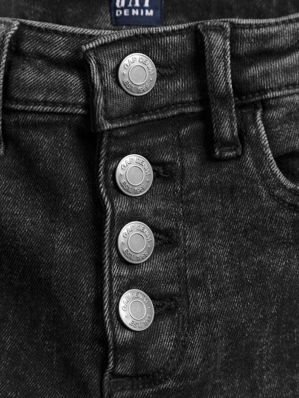 Jeans dětské GAP | Černá | Dívčí | 14 - obrázek 3