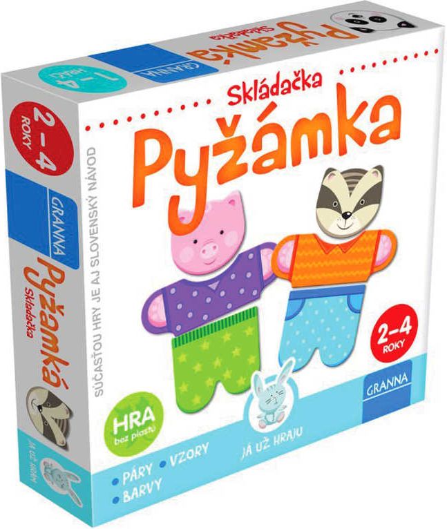 GRANNA Hra Pyžámka skládačka *SPOLEČENSKÉ HRY* - obrázek 1