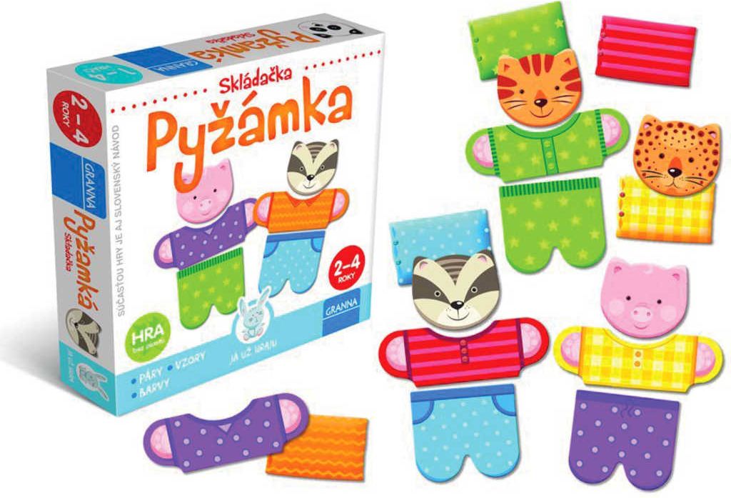 GRANNA Hra Pyžámka skládačka *SPOLEČENSKÉ HRY* - obrázek 2