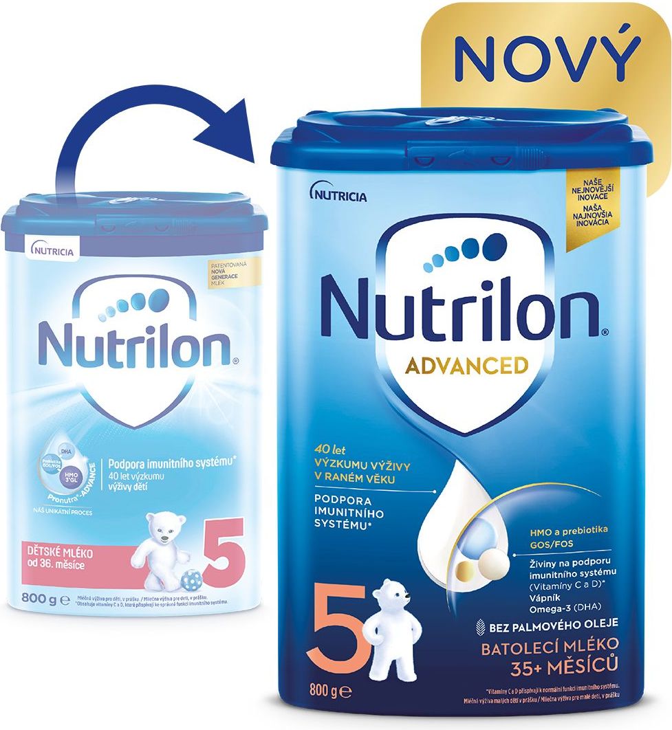 Nutrilon Advanced 5 6x800 g - obrázek 3