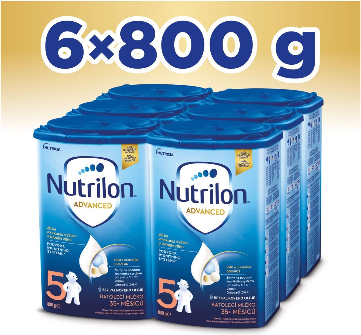 Nutrilon Advanced 5 6x800 g - obrázek 5