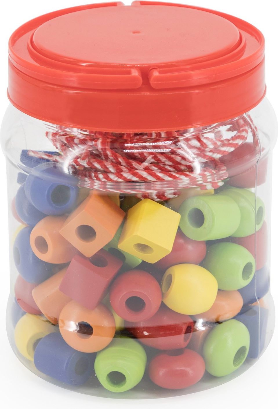 New Classic Toys Dřevěné korálky na navlékání - obrázek 1