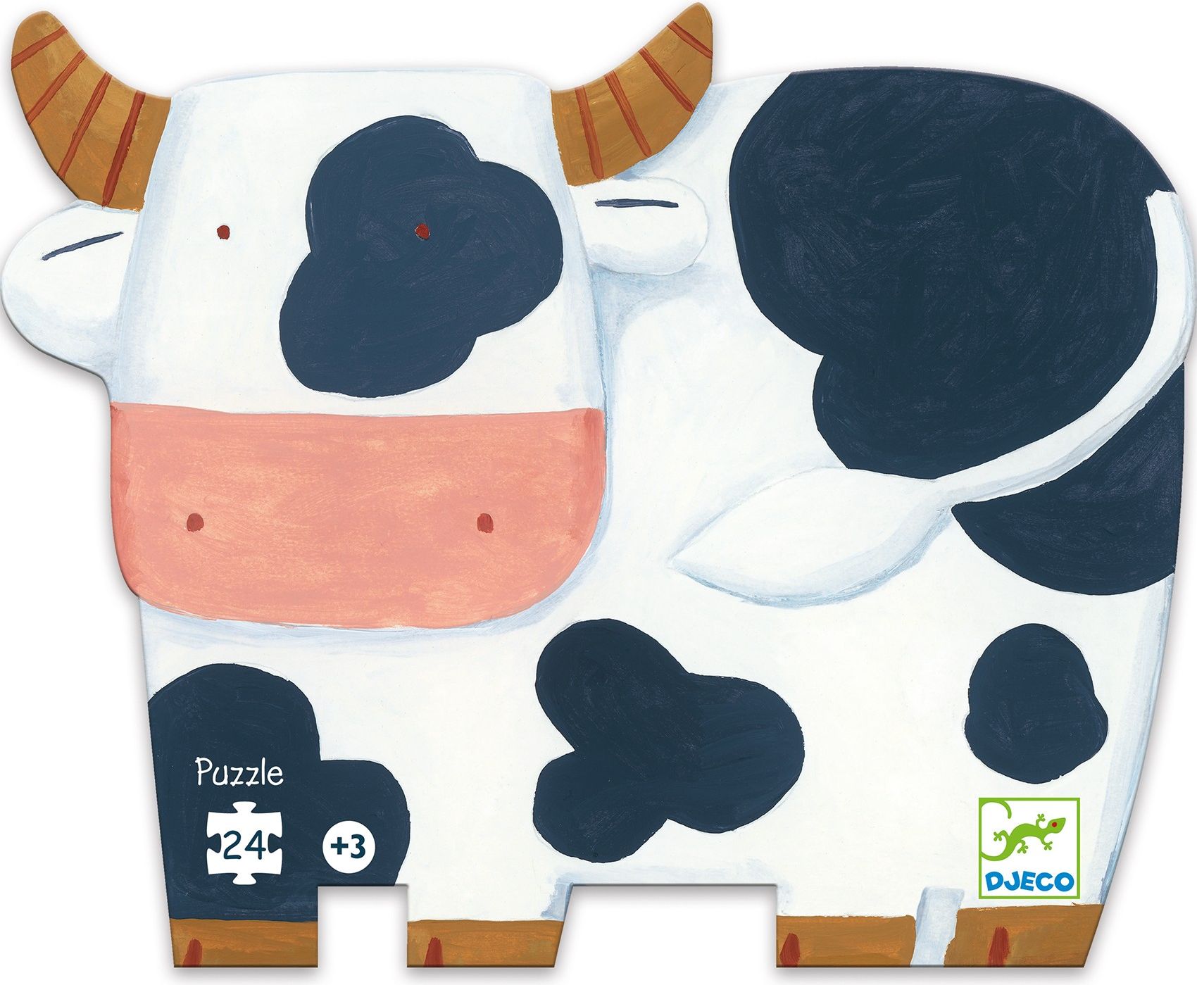 DJECO puzzle Kravička - 24 dílků - obrázek 5