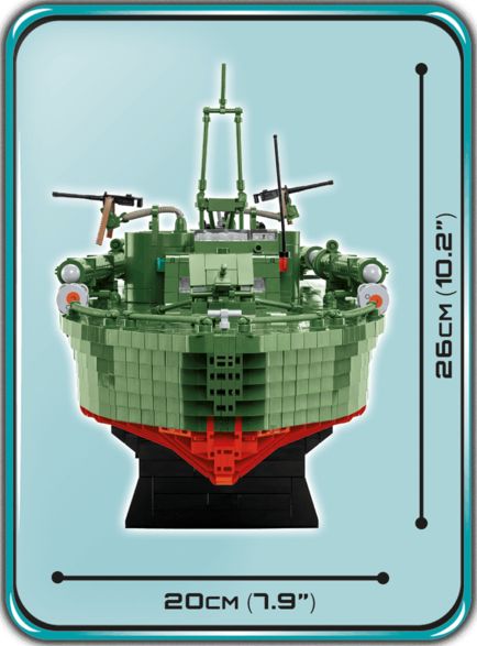 Cobi 4825 HLÍDKOVÝ TORPÉDOVÝ ČLUN PT-109 - obrázek 15