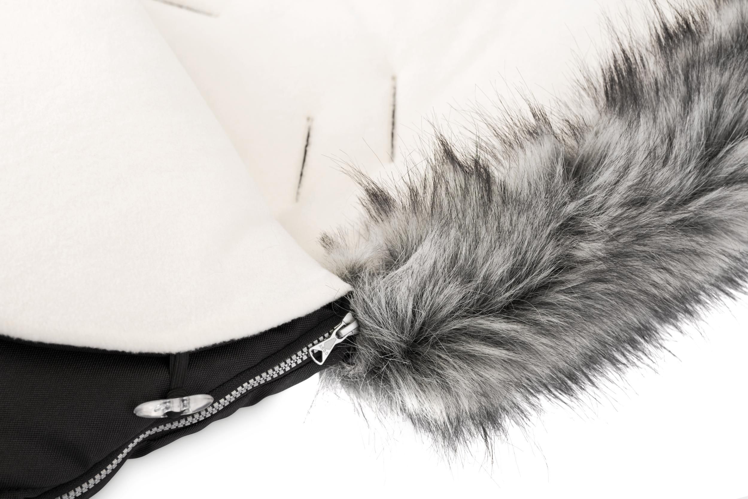 Fusak do kočárku SENSILLO, model Eskimo, barva černá - obrázek 4