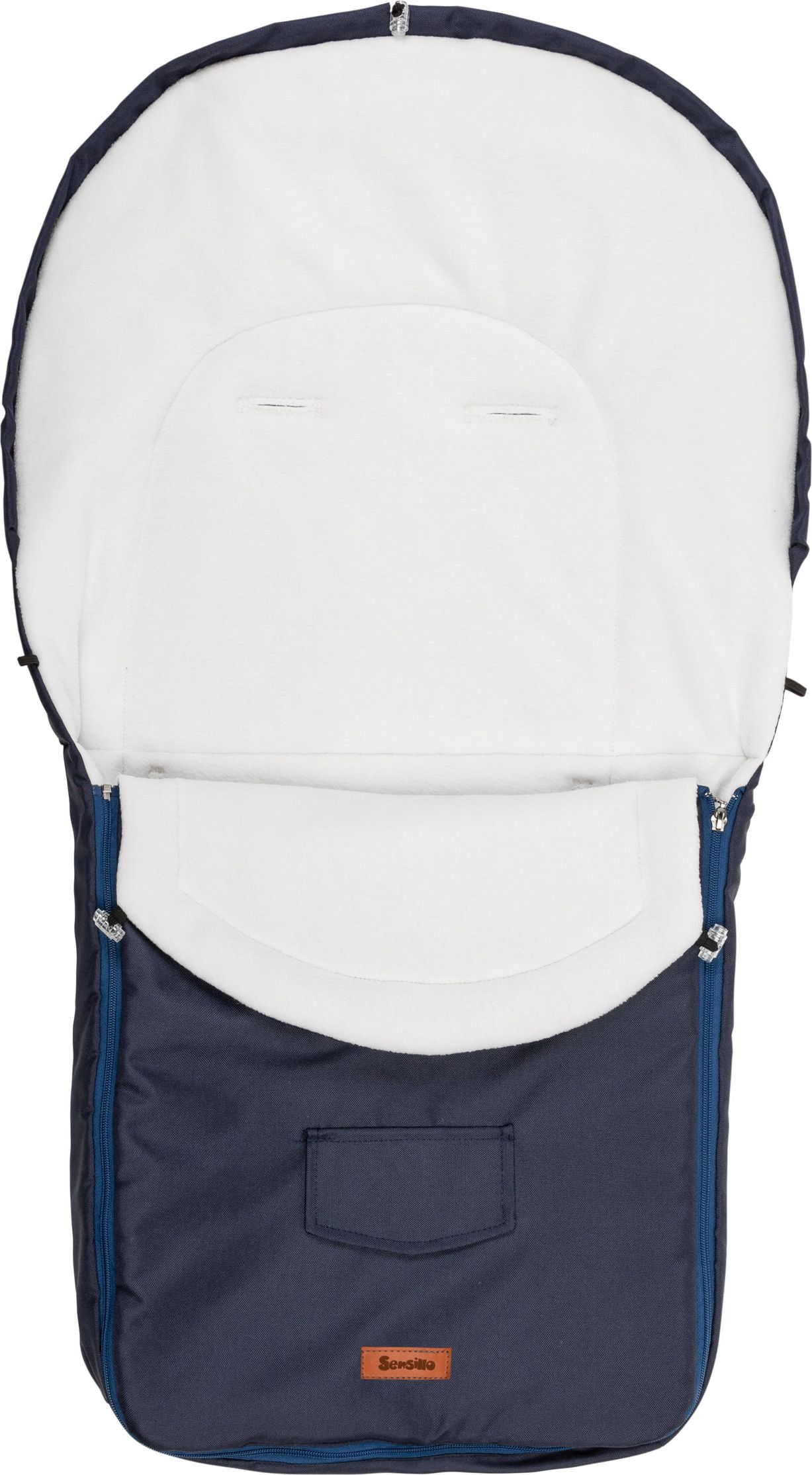 Fusak do kočárku SENSILLO, model Classic, barva navy - obrázek 1