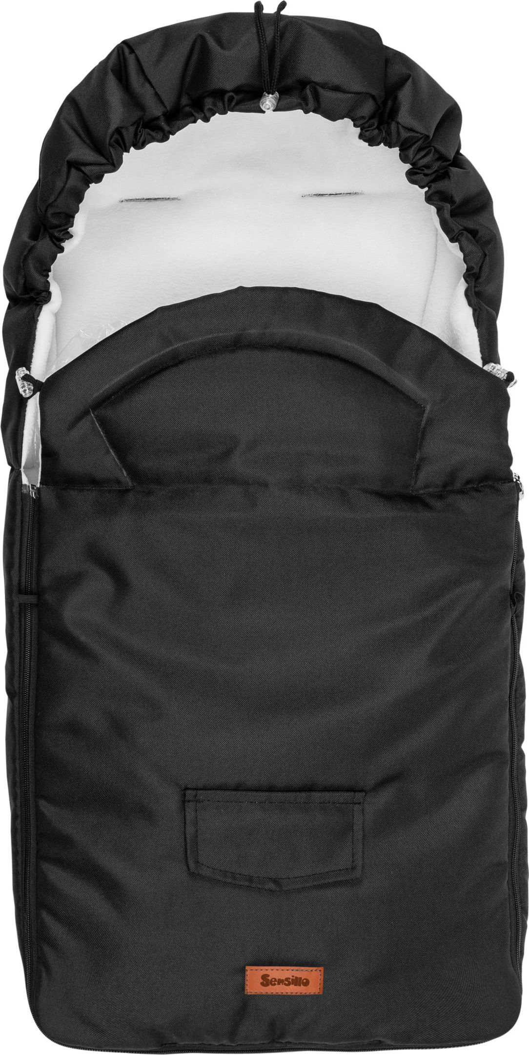 Fusak do kočárku SENSILLO, model Classic, barva černá - obrázek 2
