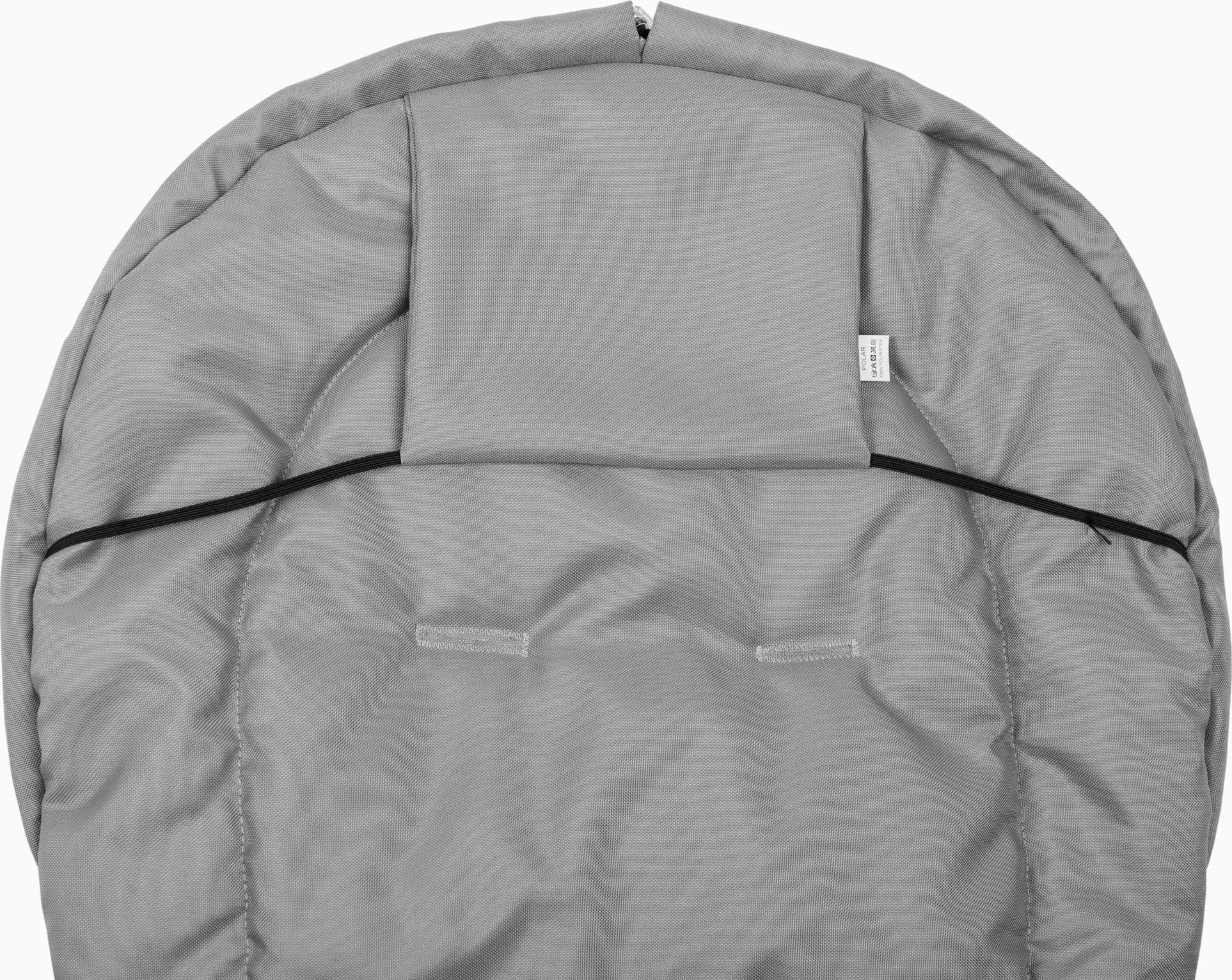 Fusak do kočárku SENSILLO, model Classic, barva světle šedá - obrázek 4