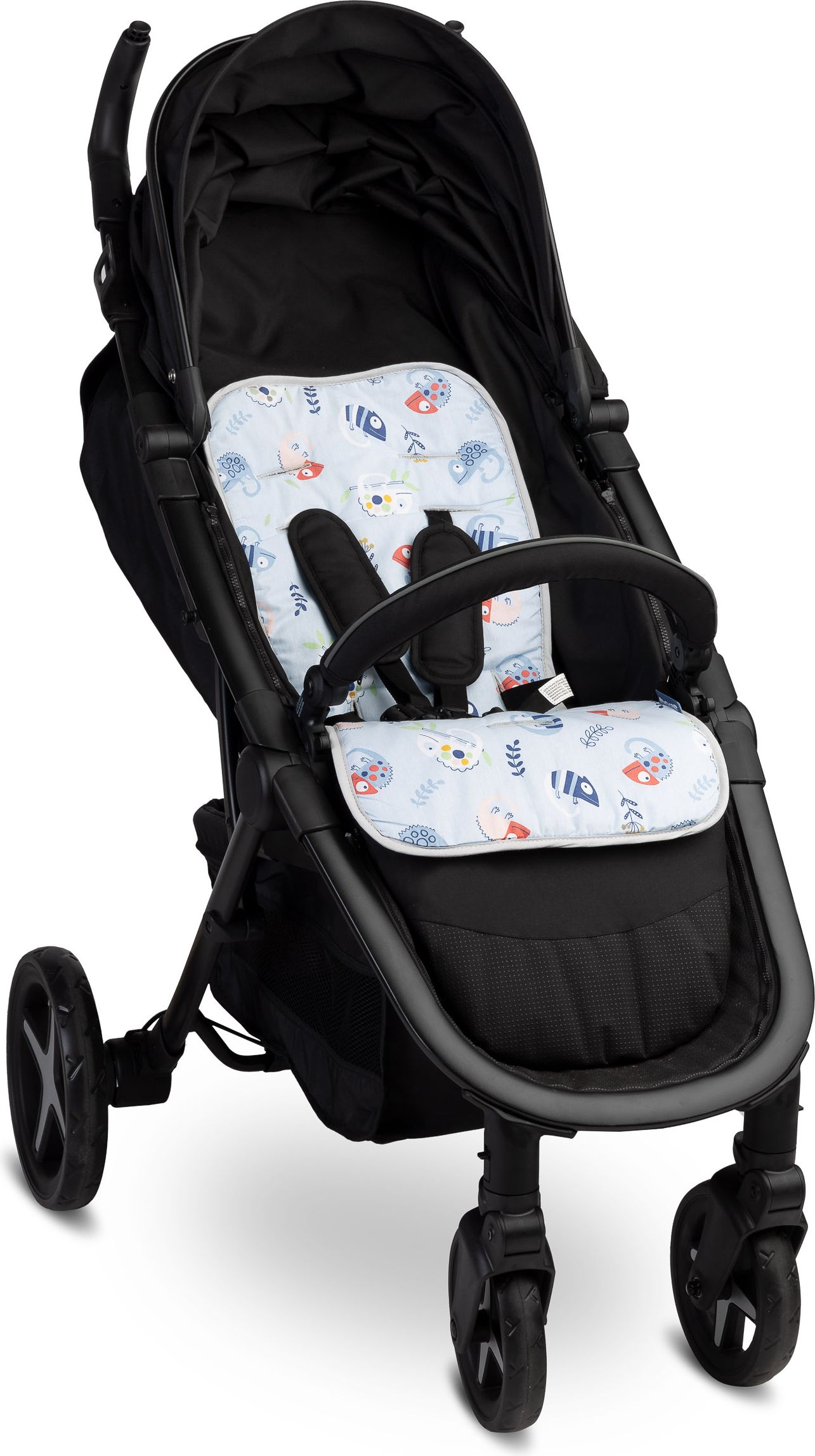 Podložka do kočárku SENSILLO, model Basic, motiv chameleon - obrázek 4