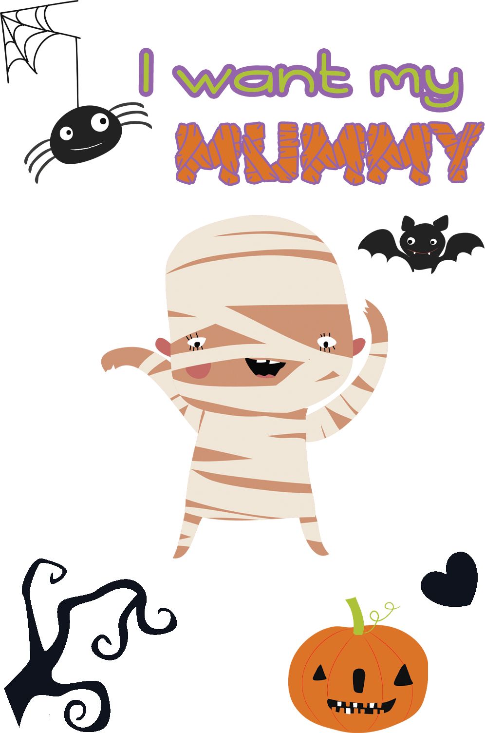 Kojenecké body Ellie Bee, krátký nebo dlouhý rukáv, barva bílá, motiv "I want my mummy" Velikost: 0 - 3 měsíce (56 - 62cm), Rukáv: dlouhý - obrázek 2