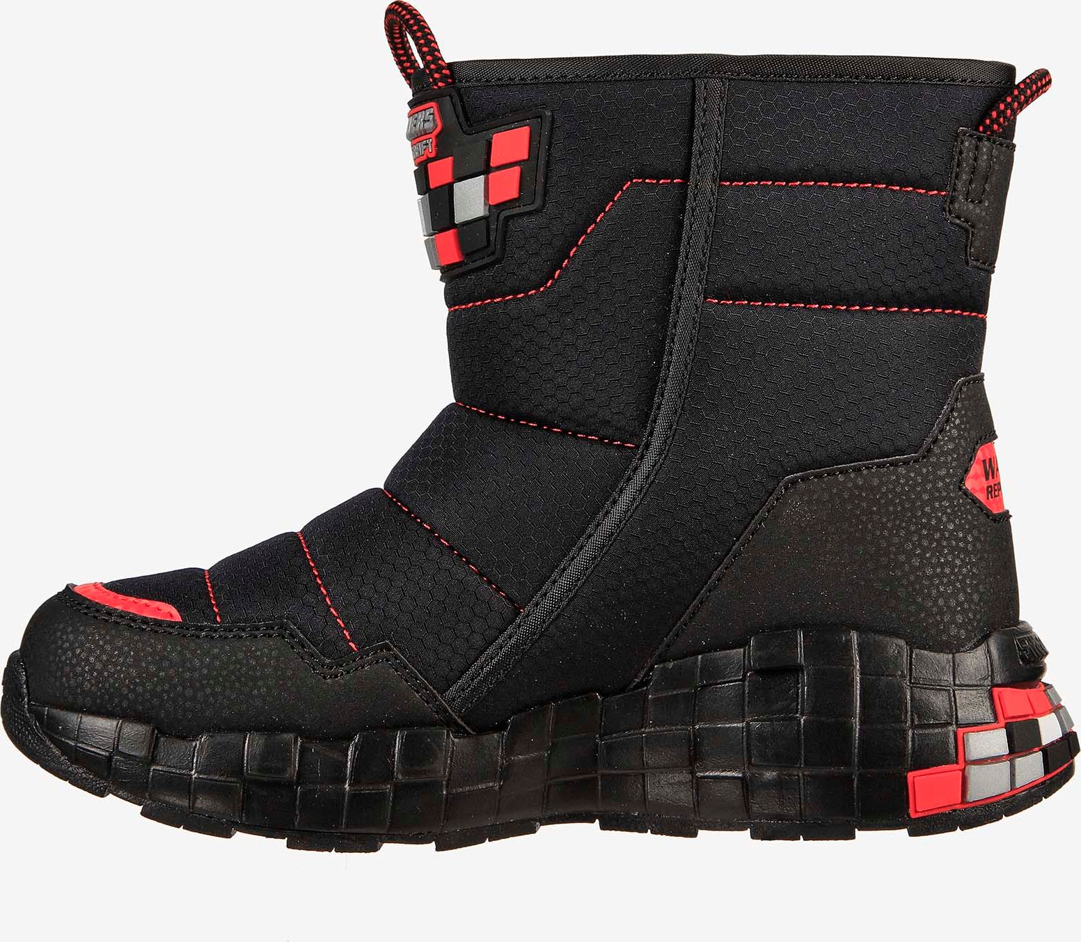 Černé klučičí zimní boty Skechers - 27 - obrázek 3