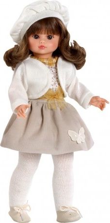 Luxusní dětská panenka-holčička Berbesa Roberta 42cm, Béžová - obrázek 1