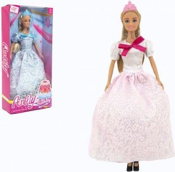 Panenka Anlily princezna kloubová 30cm plast 2 barvy v krabici 15x32x6cm - obrázek 1