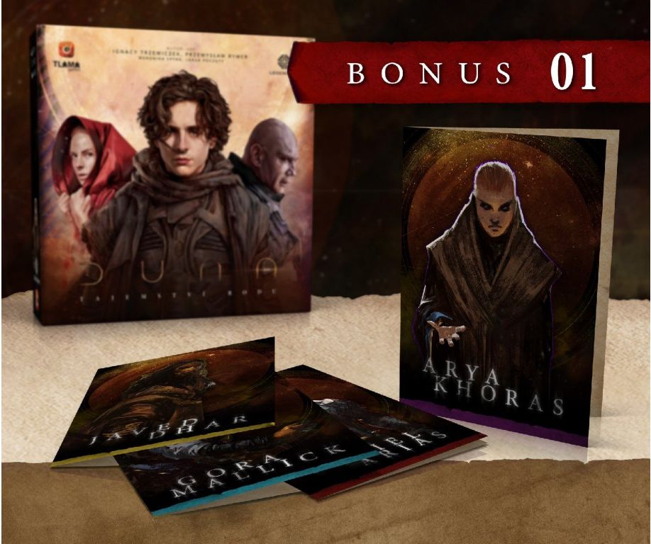 TLAMA games Duna: Tajemství rodu bonusový balíček - obrázek 2