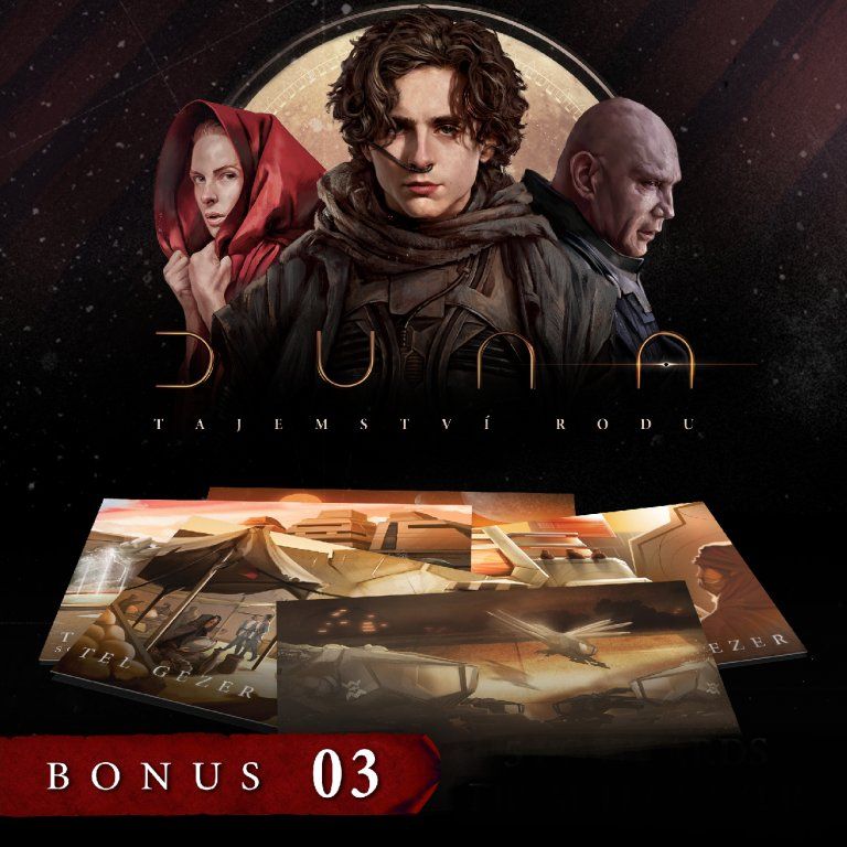 TLAMA games Duna: Tajemství rodu bonusový balíček - obrázek 4