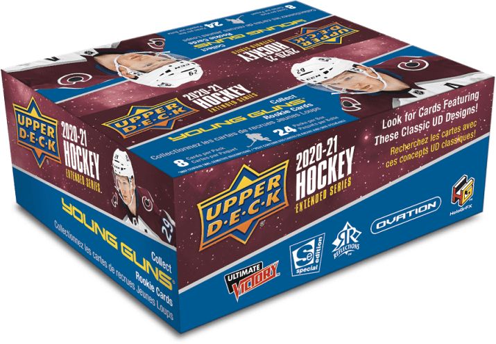 Upper Deck 2020-21 Upper Deck Extended Series Retail Box - hokejové karty - obrázek 1