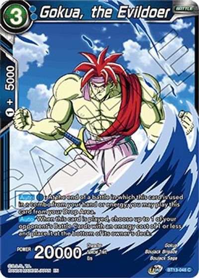 Gokua, the Evildoer (C)/ Dragon Ball Super -  Supreme Rivalry - obrázek 1
