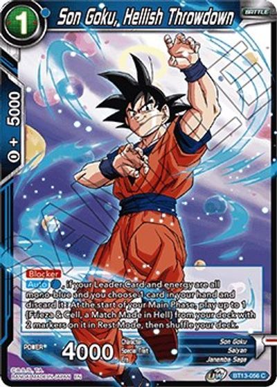 Son Goku, Hellish Throwdown (C)/ Dragon Ball Super -  Supreme Rivalry - obrázek 1