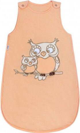 Spací pytel New Baby Sovičky oranžový, Oranžová, 86 (12-18m) - obrázek 1