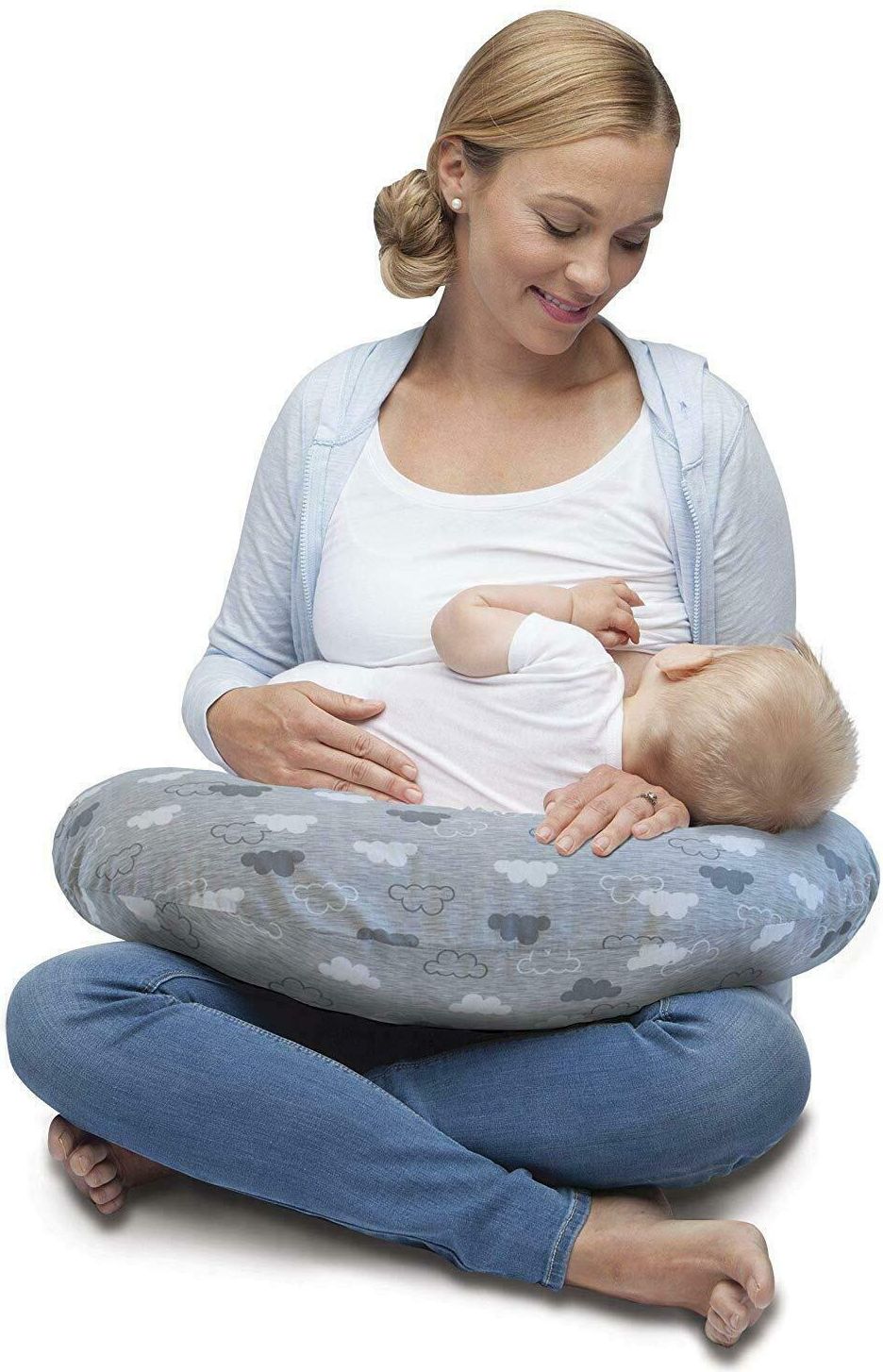 CHICCO Polštář na kojení Boppy - Clouds - obrázek 2