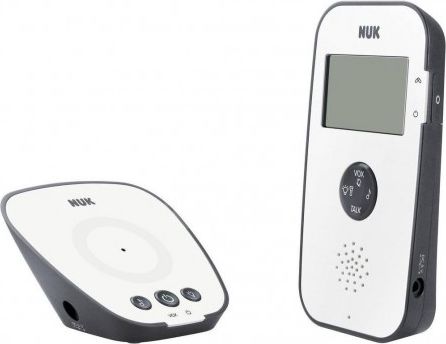 Digitální chůvička NUK Eco Control Audio Display 530D+, Bílá - obrázek 1