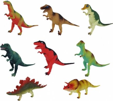 Dinosaurus se zvukem, 21 cm, 10 druhů - obrázek 1
