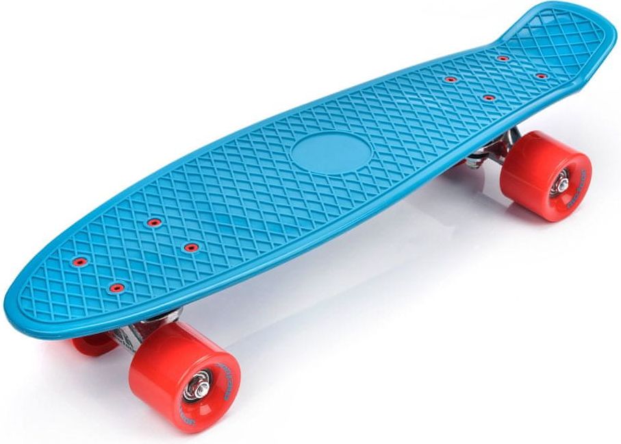 MTR Pennyboard 56 cm AL truck, petrolejový-červený S-100 - obrázek 1