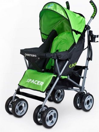 Golfový kočárek CARETERO Spacer Classic green, Zelená - obrázek 1