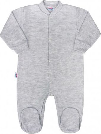 Kojenecký overal New Baby Classic II šedý, Šedá, 62 (3-6m) - obrázek 1