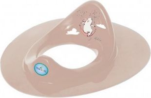 Dětské sedátko na WC myška béžové, Béžová - obrázek 1