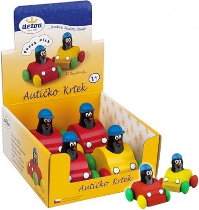 Auto Krtek pískací 2 druhy - obrázek 1