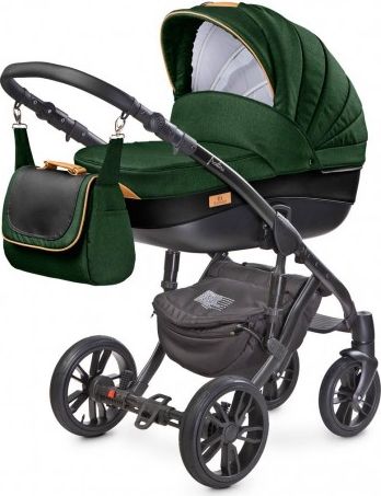 Kočárek CAMINI Frontera kombinovaný 2v1 2018 dark green, Zelená - obrázek 1