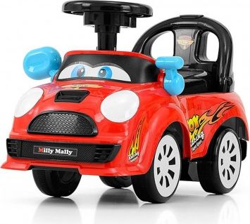 Dětské jezdítko se zvukem Milly Mally JOY red, Červená - obrázek 1