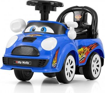 Dětské jezdítko se zvukem Milly Mally JOY blue, Modrá - obrázek 1
