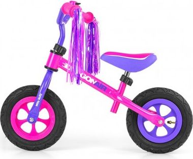 Dětské odrážedlo kolo Milly Mally Dragon Air pink, Růžová - obrázek 1