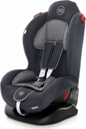 Autosedačka Coto Baby Swing 9-25kg. 2018 - Dark Grey Melange - obrázek 1
