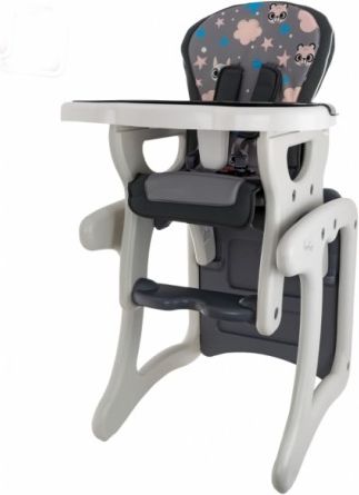 Jídelní stoleček 2v1 - Veverka v šedé - obrázek 1