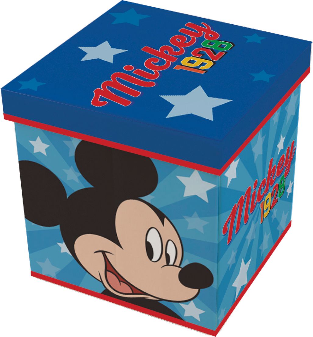 Dětský taburet s úložným prostorem Mickey - obrázek 2