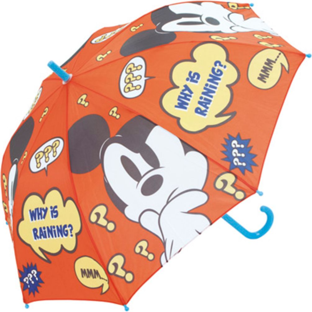 Dětský deštník Mickey Mouse - červený - obrázek 1