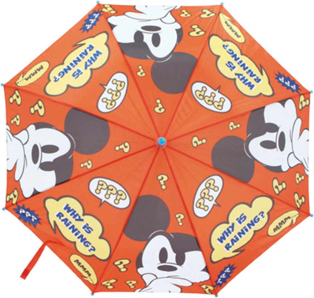 Dětský deštník Mickey Mouse - červený - obrázek 2