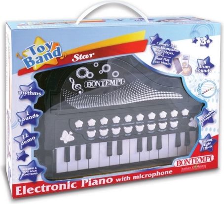 Elektronické piano s mikrofonem - obrázek 1