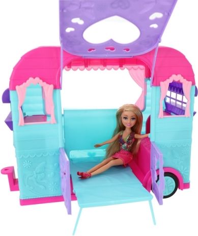 Auto s karavan Sparkle Girlz s panenkou - obrázek 6