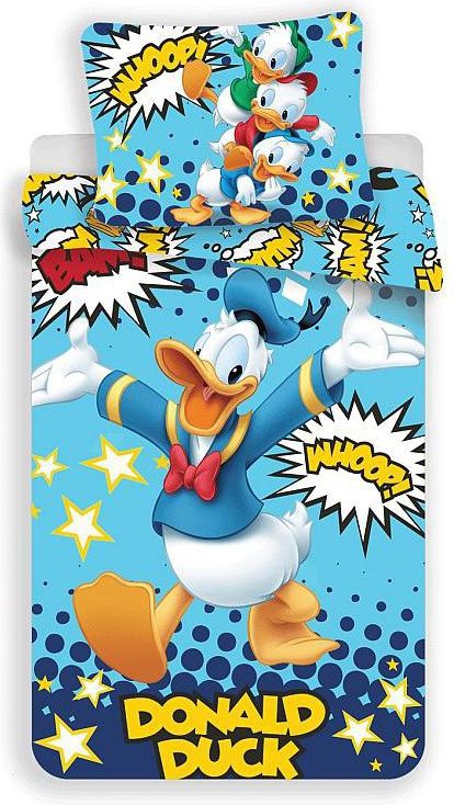 Jerry Fabrics povlečení bavlna Donald Duck 02 140x200 70x90 - obrázek 1