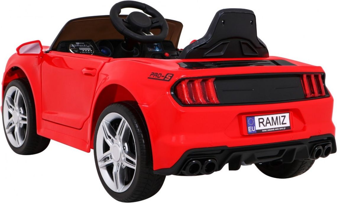 Dětské elektrické autíčko Mustang GT - červené - obrázek 2
