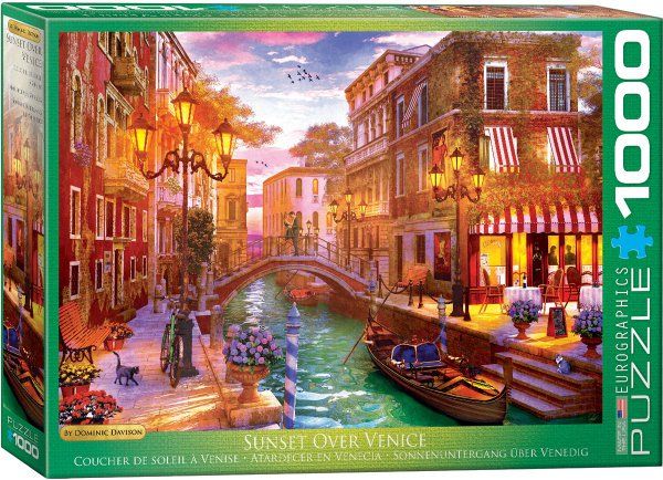 Puzzle EuroGraphics Západ slunce nad Benátkami - obrázek 1