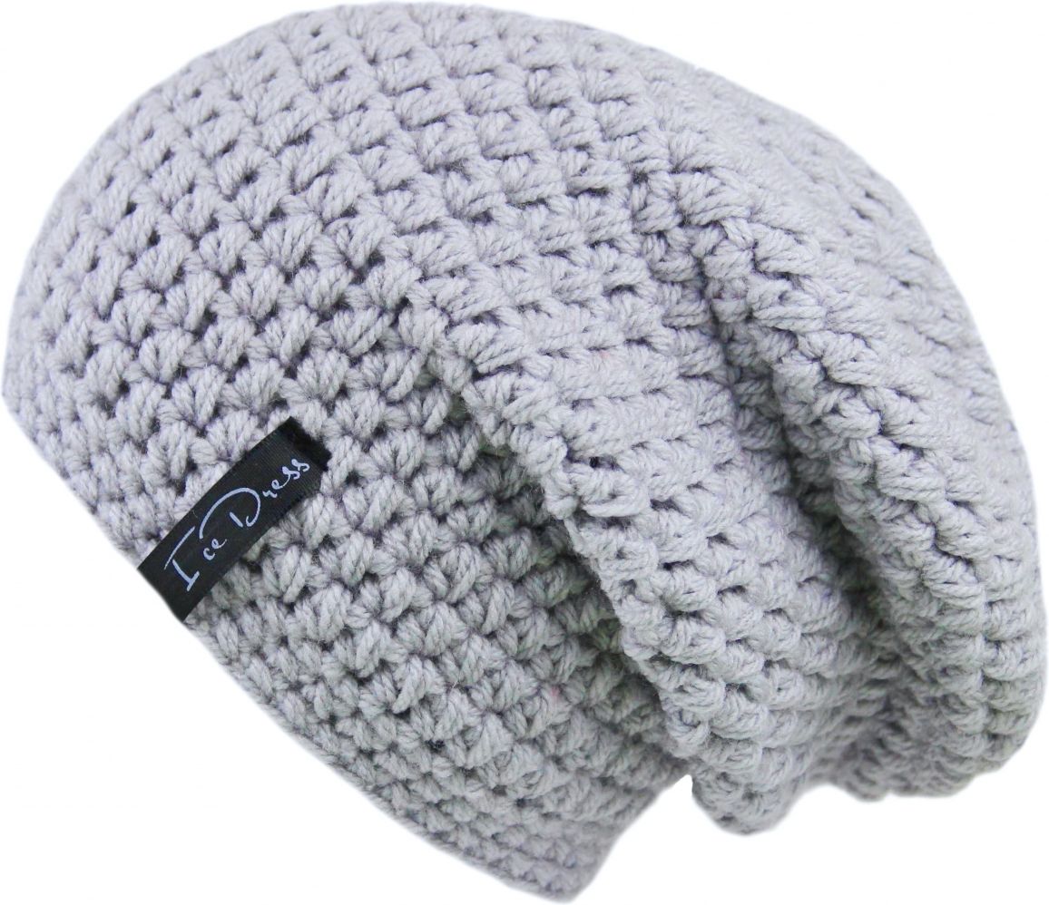 Háčkovaný spadlý kulich IceDress Haramosh Peak Velikost: Univerzální 52-58 cm - obrázek 1