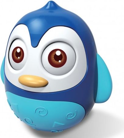 Kývací hračka Baby Mix tučňák modrý, Modrá - obrázek 1